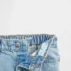 Jeans Stride con orlo a balze per neonato & bebè
