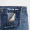 Jeans super skinny a vita media per bambini
