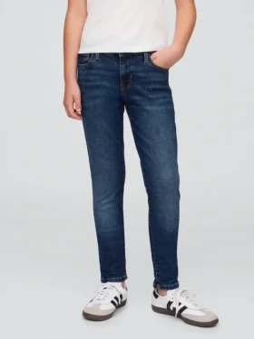 Jeans super skinny da bambino a vita media per tutti i giorni