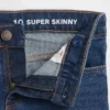 Jeans super skinny da bambino a vita media per tutti i giorni