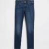 Jeans super skinny da bambino a vita media per tutti i giorni