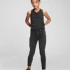 Jeggings a vita alta e effetto consumato per bambini