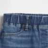 Jeggings a vita media senza chiusura per bambini