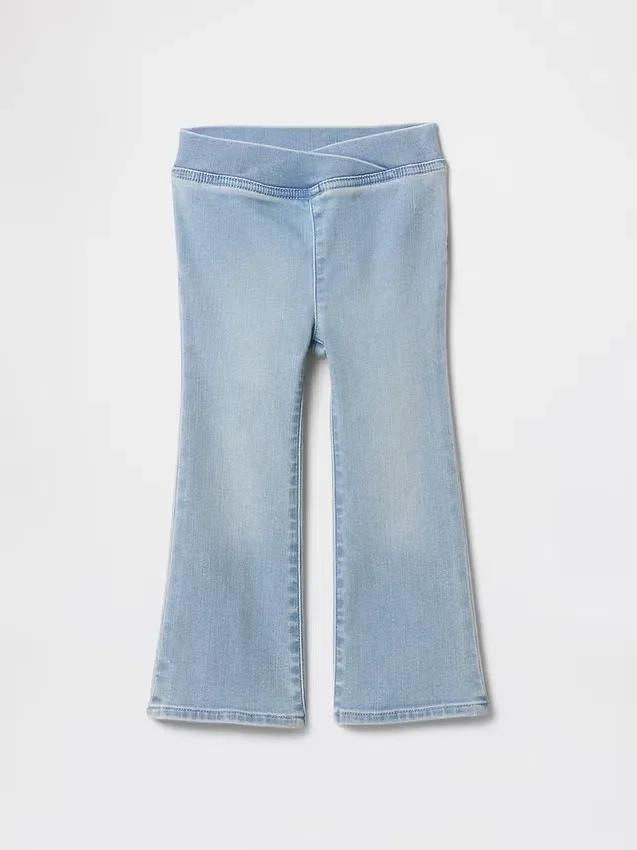 Jeggings a zampa in denim per neonato & bebè
