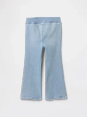 Jeggings a zampa in denim per neonato & bebè