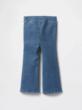 Jeggings a zampa in denim per neonato & bebè