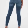 Jeggings premaman "Favorite" con pannello intero effetto consumato