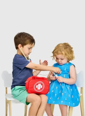 Kit di pronto soccorso giocattolo per bambini piccoli