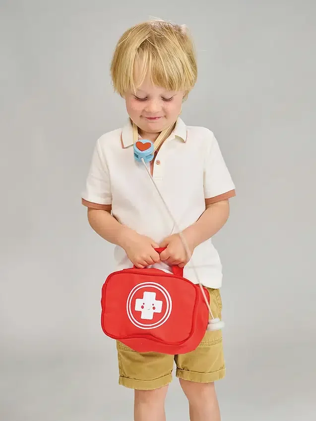 Kit di pronto soccorso giocattolo per bambini piccoli