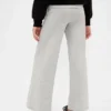 Leggings a gamba larga con orlo ripiegato per bambini