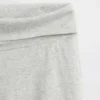 Leggings a gamba larga con orlo ripiegato per bambini