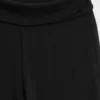 Leggings a gamba larga con orlo ripiegato per bambini