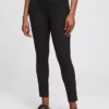 Leggings a vita alta in tessuto bi-stretch