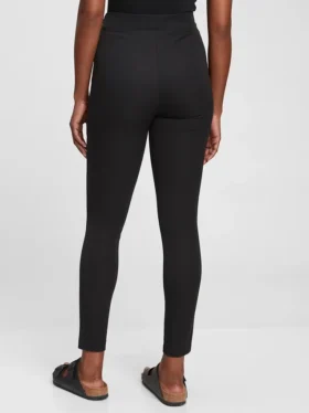 Leggings a vita alta in tessuto bi-stretch