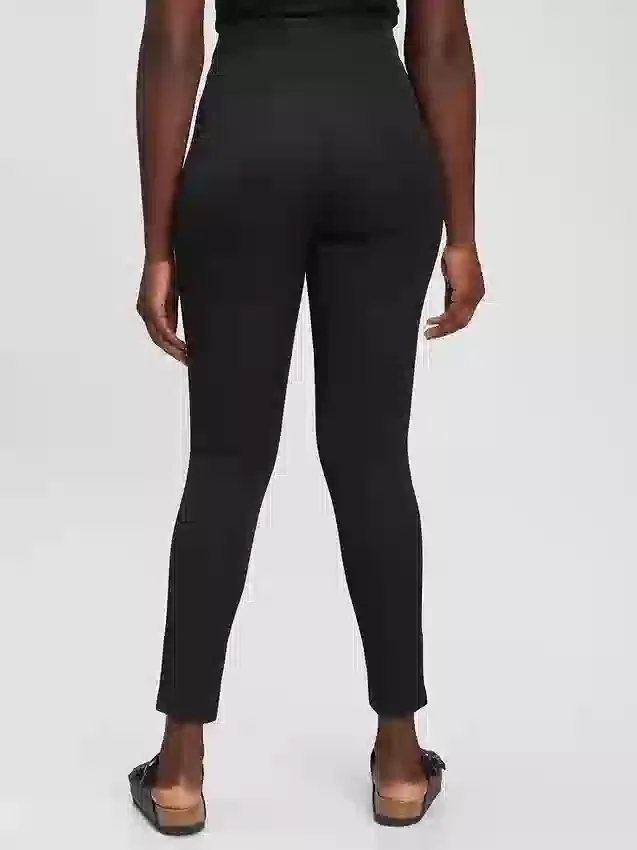 Leggings a vita alta in tessuto bi-stretch