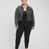 Leggings a vita alta in tessuto bi-stretch