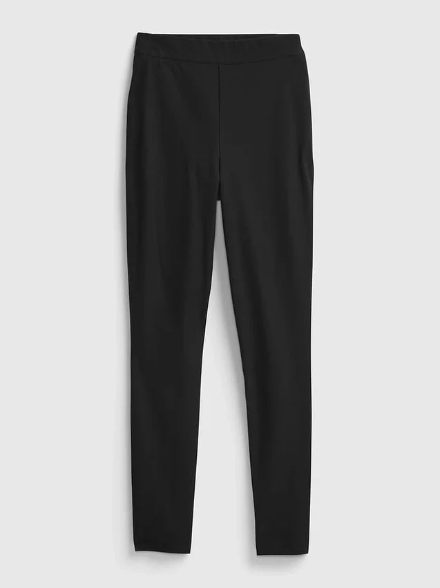 Leggings a vita alta in tessuto bi-stretch