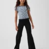 Leggings a zampa d’elefante con orlo ripiegato per bambini