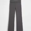 Leggings a zampa d’elefante con orlo ripiegato per bambini