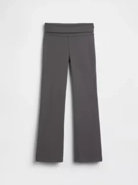 Leggings a zampa d’elefante con orlo ripiegato per bambini