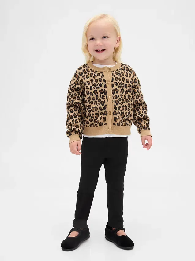Leggings con fodera morbida per neonato & bebè