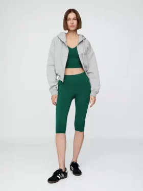 Leggings corti a vita alta GapFit Smooth