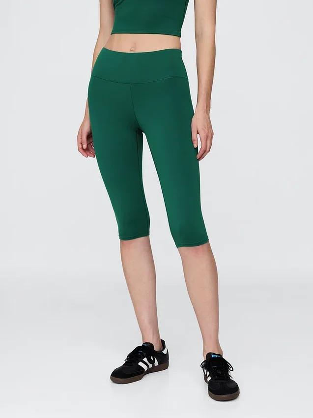 Leggings corti a vita alta GapFit Smooth