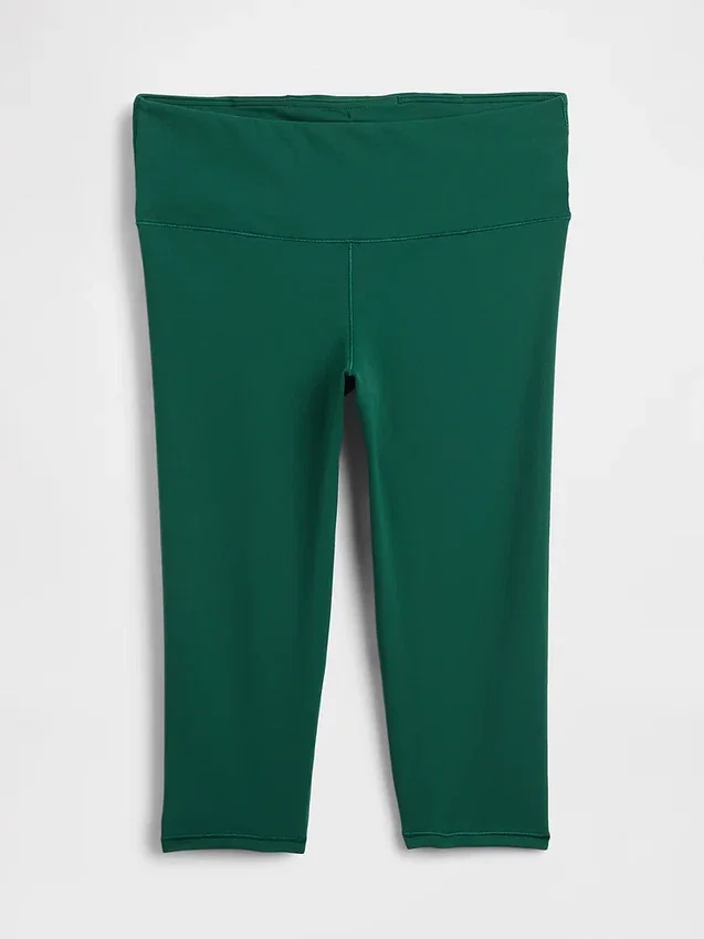 Leggings corti a vita alta GapFit Smooth