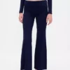 Leggings da pigiama moderni con orlo ripiegato