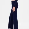 Leggings da pigiama moderni con orlo ripiegato