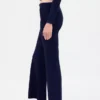 Leggings da pigiama moderni con orlo ripiegato