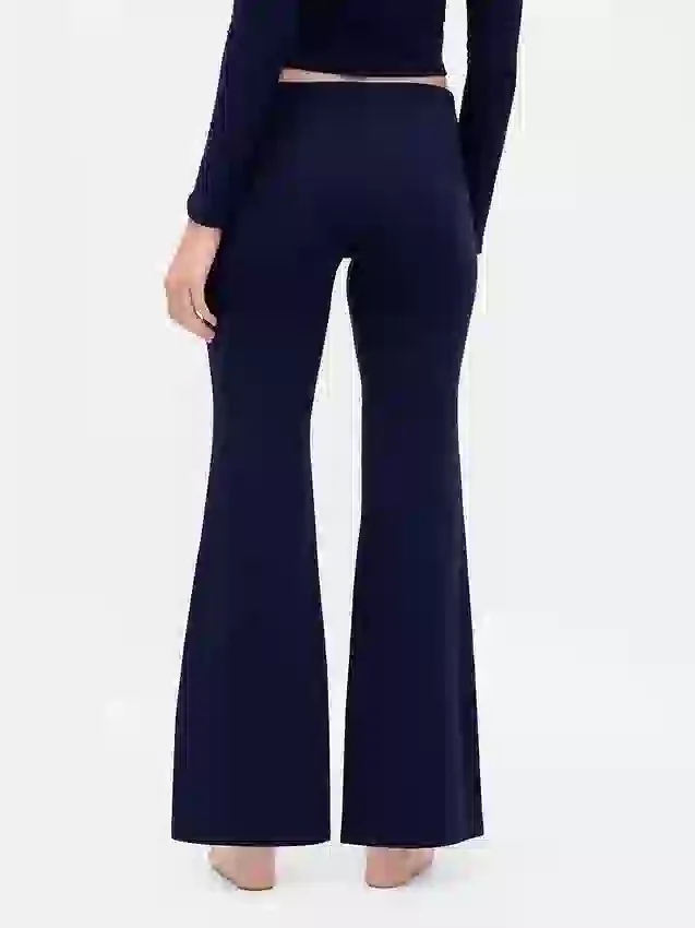 Leggings da pigiama moderni con orlo ripiegato