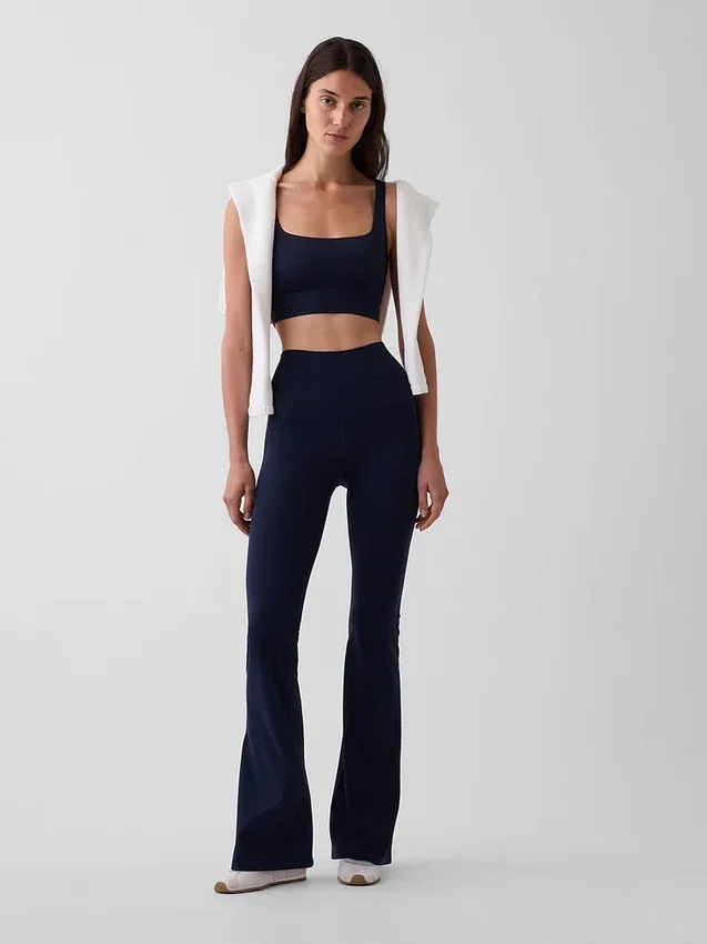 Leggings GapFit Smooth a vita alta con gamba a zampa di elefante