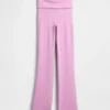 Leggings GapFit Smooth con vita ripiegabile e gamba leggermente svasata