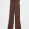 Leggings GapFit Smooth con vita ripiegabile e gamba leggermente svasata