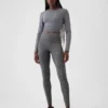 Leggings in jersey a vita alta GapFit Smooth