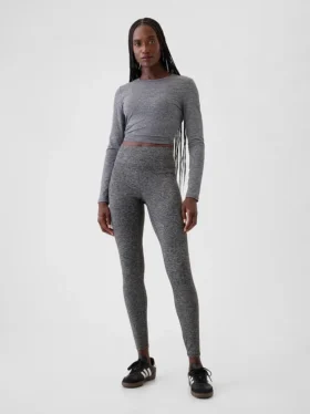 Leggings in jersey a vita alta GapFit Smooth