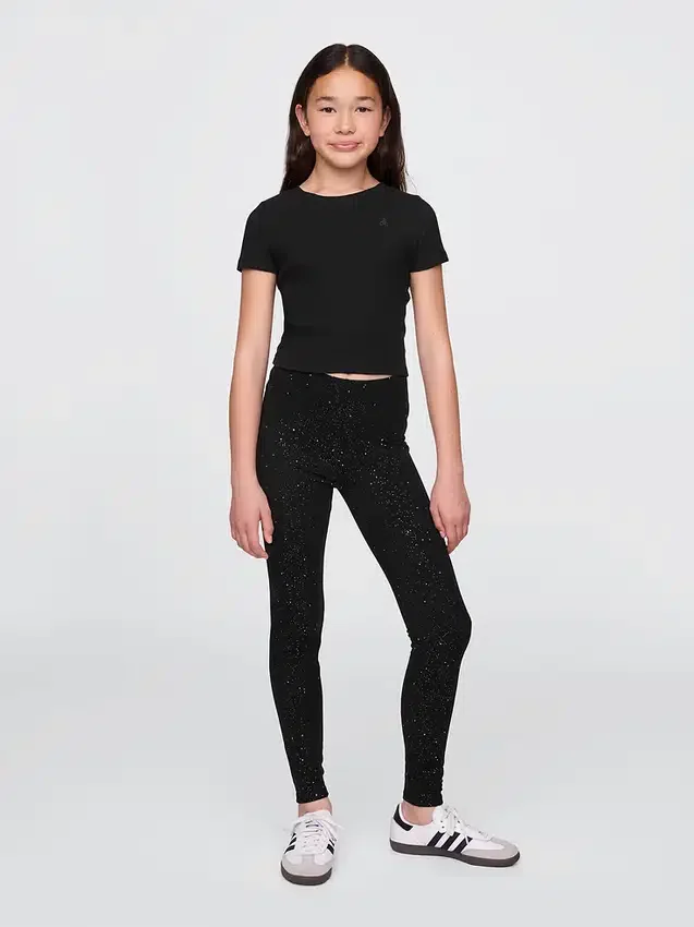 Leggings scintillanti per bambini