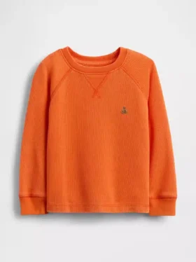 Maglia a girocollo con trama per neonato & bebè