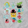 Maglietta a maniche corte per bambini “The SpongeBob Movie: Alla ricerca di Squarepants” con motivo a griglia in pantaloncini