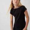Maglietta aderente a maniche corte per bambini