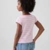 Maglietta aderente per bambini con maniche ad aletta