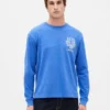 Maglietta ampia con grafica Keith Haring