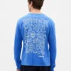 Maglietta ampia con grafica Keith Haring