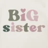 Maglietta con grafica “Big Sister” per bambini