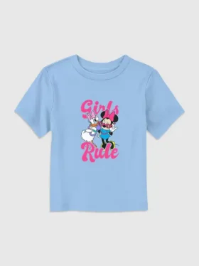Maglietta con grafica “Girls Rule” di Topolino e amici per bambine