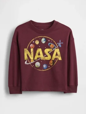 Maglietta con grafica NASA per neonato & bebè