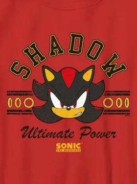 Maglietta con grafica “Shadow” di Sonic the Hedgehog per bambini