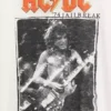 Maglietta con stampa Ac/Dc dal taglio comodo