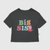 Maglietta con stampa "Big Sis" di Peppa Pig per bambini piccoli